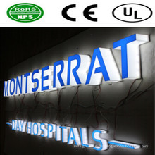 Hohe Qualität voll beleuchtet LED Acryl Channel Letter Signs